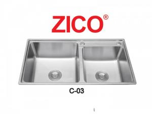 Chậu rửa chén inox Zico C-03