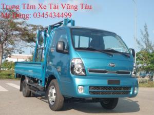 Giá xe tải KIA K250 2,5 tấn chở kính, gach men tại BRVT.