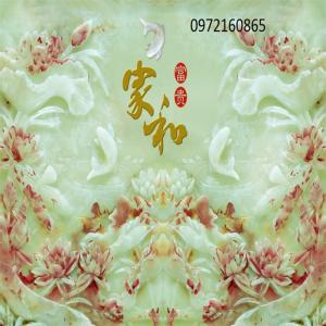 tranh sứ ngọc cá chép