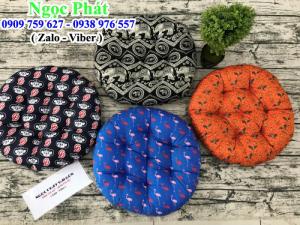 Nệm ngồi, đệm tròn ngồi bệt, nệm ngồi độc lạ. Gối tựa lưng tròn. Mới 100%