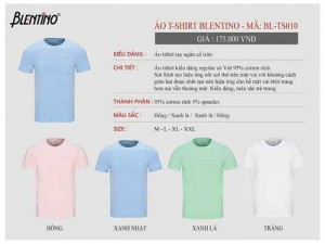 Mẫu mới của cty blentino năm nay