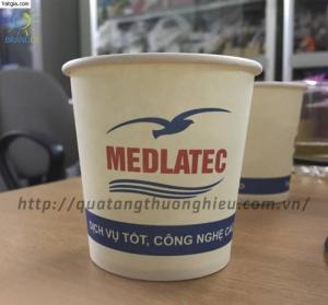 Cốc giấy dùng 1 lần in ấn logo giá rẻ