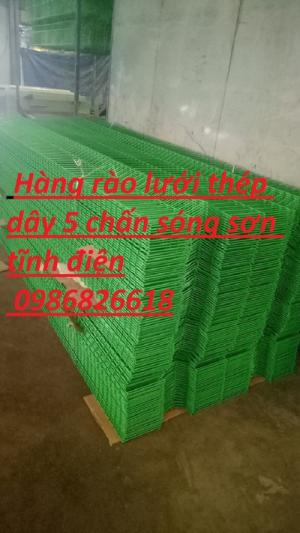 Hàng rào thép, hàng rào nhà xưởng, hàng rào công ty, hàng rào lưới thép dây 5