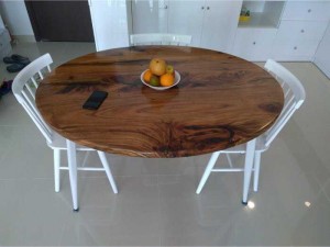 chân bàn louis VI -1200 trắng
