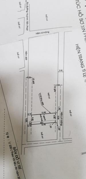 Cần tiền hạ giá Nhà nát cho đầu tư, vịt trí đẹp, diện tích chuẩn 5x16