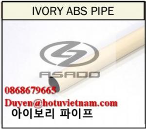 Ống thép bọc nhựa màu vàng kem