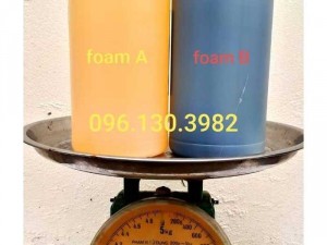 foam cách nhiệt trộn tay