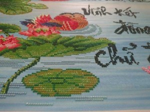 Tranh đính đá Vợ Chồng