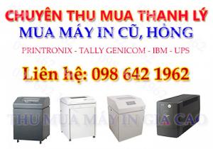 Chuyên thu mua máy in sổ cũ hỏng giá cao tại Hà Nội