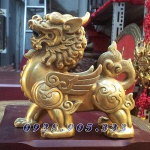 Tỳ hưu bằng đồng -linh vật phong thủy