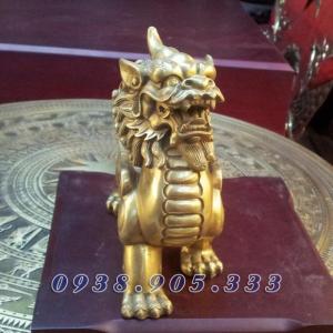 Tỳ hưu bằng đồng -linh vật phong thủy