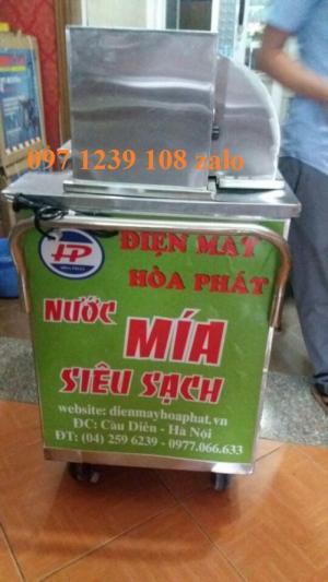 Máy ép mía 2 cây, bàn ngắn, mô tơ mới cực khỏe, giá phải chăng