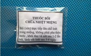 Thuốc chữa nhiệt miệng