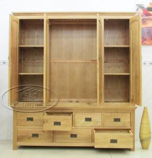 tủ áo 4 cánh cửa 7 hộc kéo 1m8
gỗ sồi mỹ
giá: 9.600.000vnđ/cái