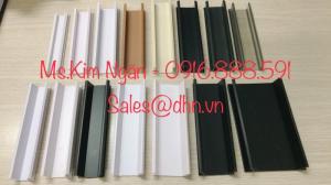Nẹp ron âm - Nẹp cắt chỉ âm - Nẹp cắt ron - Nẹp tạo chỉ âm tường - Nẹp nhựa