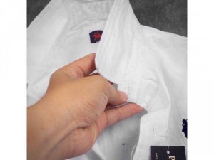 Áo sơ mi nam trắng dài tay cao cấp họa tiết logo Polo trơn Full
