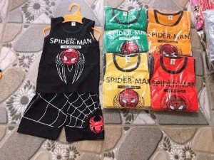 Bộ siêu nhân nhện ba lỗ và cộc tay