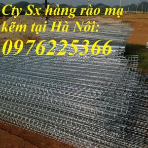 Nhận sản xuất hàng rào lưới thép ,hàng rào mạ kẽm