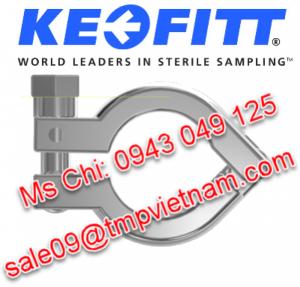 Đại lý Keofitt tại Việt Nam, Kẹp van lấy mẫu Keofitt, Clamp Ring For Sesame Valve