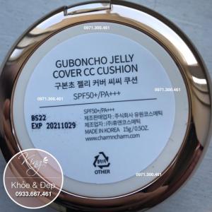 (Mẫu 2019) Phấn Nước UGB, GUBONCHO Jelly Cover CC Cushion SPF/50+++ ( Hàn Quốc)