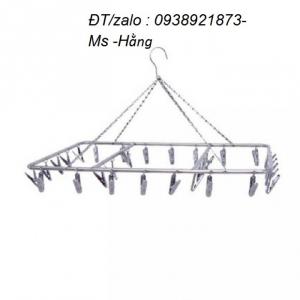 MÓC TREO ĐỒ KẸP ĐỒ- KẸP TREO ĐỒ EM BÉ 32 KẸP-MD06