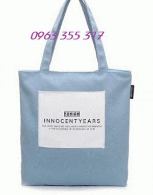 Cơ sở may túi vải bố canvas giá rẻ tại Tphcm