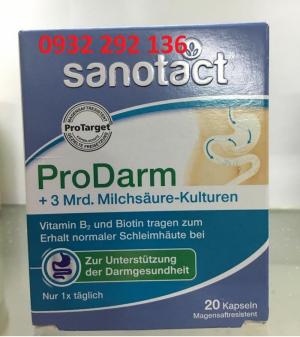 Sanotact men vi sinh từ Đức giúp ổn định sức khỏe hệ tiêu hóa
