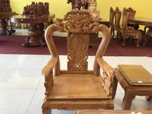 Bộ bàn ghế chạm bát tiên 6 món