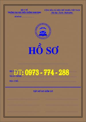 In ấn sản xuất các loại hồ sơ lý lịch cán bộ công chức, các loại hồ sơ viên chức mẫu mã dùng cho toàn quốc