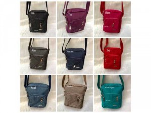 Túi Đeo Vải Dù Kipling In Hình Khỉ Ẩn - Ms 115