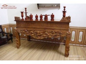 Sập thờ gỗ mít ta