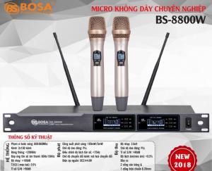 Micro Karaoke Bosa BS-8800W Edition Chuyên Nghiệp