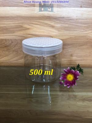 hũ nhựa 500ml