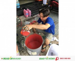 Chuyên pha màu sơn theo yêu cầu khách hàng