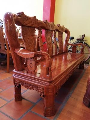 Bộ bàn ghế minh quốc triện gỗ tự nhiên