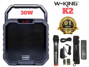 Loa Bluetooth Không Dây W-King K2 Tặng Kèm Mic 30W