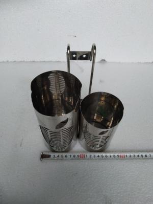 ỐNG ĐŨA TRÒN 2 NGĂN INOX304-OĐ04