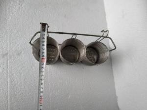 RỔ ĐŨA TRÒN 3 NGĂN INOX-RĐ036