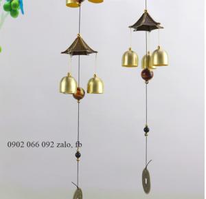 Chuông gió Long quy rùa đầu rồng Cát tường chiêu tài giảm tam sát