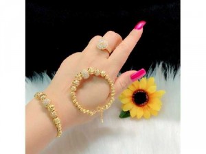 VÒNG CHAM MẠ VÀNG