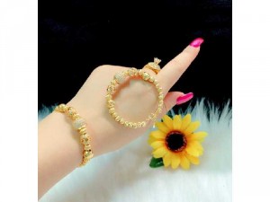 VÒNG CHAM MẠ VÀNG 1