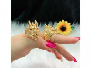 NHẪN RỒNG NAM MẠ VÀNG