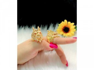 NHẪN RỒNG NAM MẠ VÀNG
