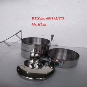 cặp lồng cà mơn - cà men inox 3 ngăn c14-3bi