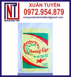 Bao PP đựng gạo, bao bì đựng gạo