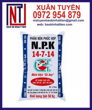 Bao PP đựng phân bón, bao bì phân bón