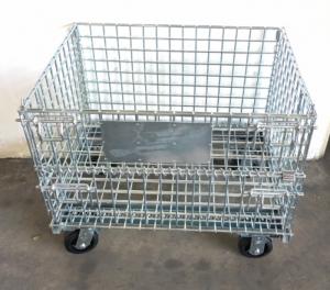 Lồng Sắt Gắn Bánh Xe, Xe Đẩy Lồng Thép, Xe Đẩy Lưới Thép