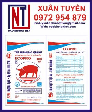 Bao bì đựng thức ăn heo, gà, vịt