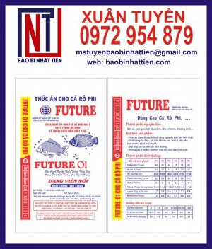 Bao bì đựng thức ăn cá tra, cá basa