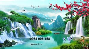gạch 3d trang trí phòng khách giá rẻ